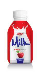 330ml  milk Apple Flavour PP bottle